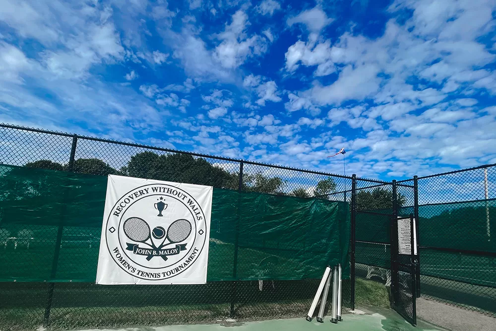 tennis tournament banner